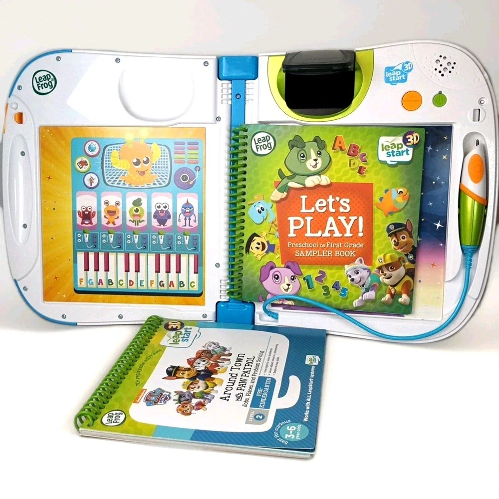 LeapFrog 3D Leap Start Interactive Learning System With  2 Books Tested Works